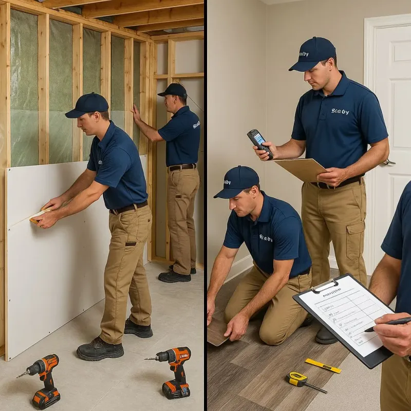 Repairs and Reconstruction process in Sullivan County, NH